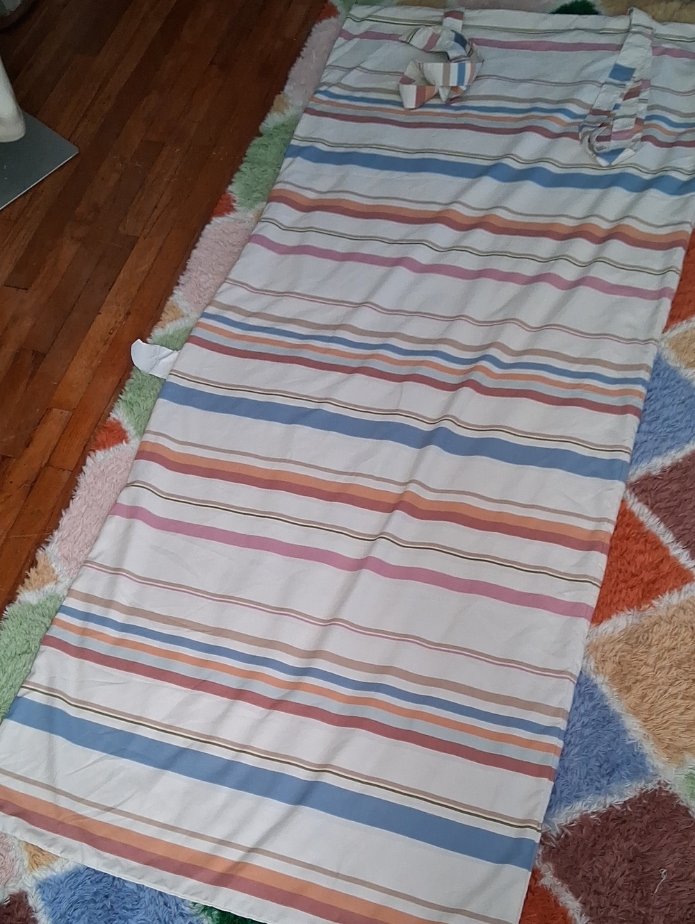 Striped Cover for Day Bed Pillow from Threshold from Target, 33" x 76".